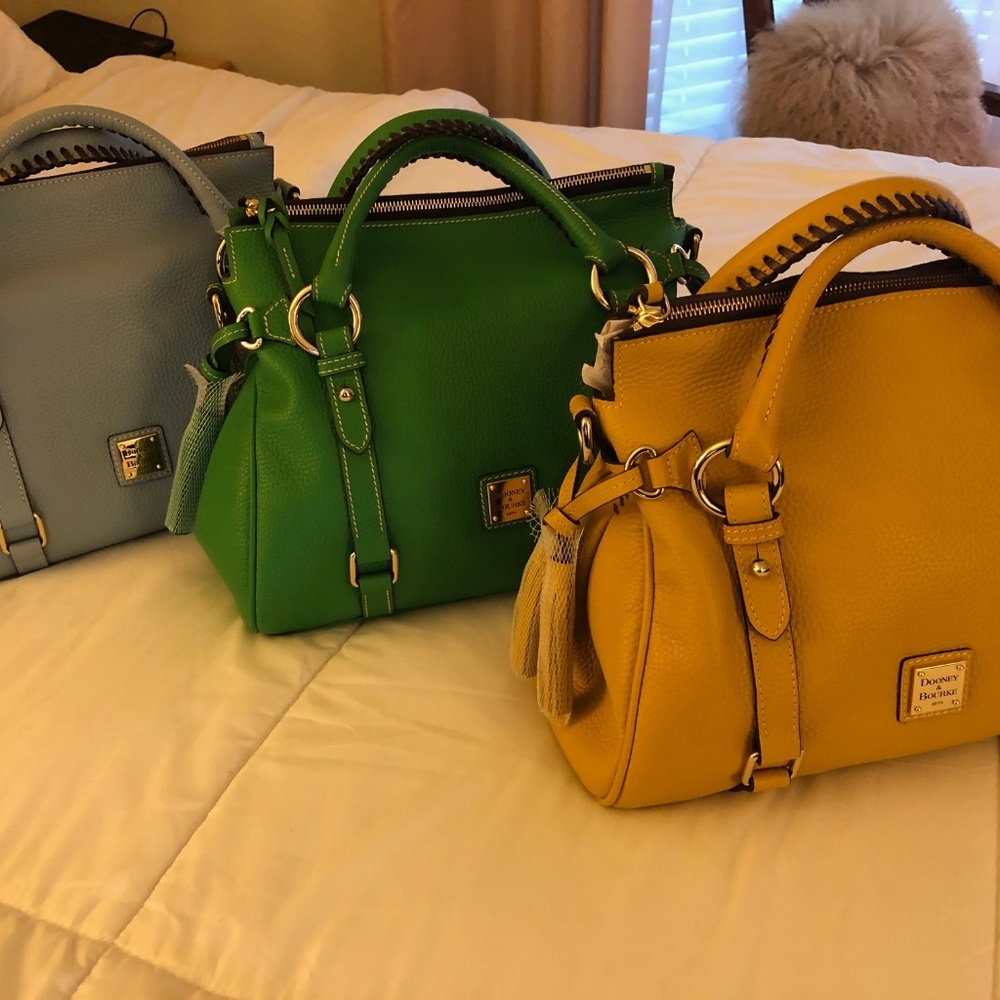 Dooney & Bourke All Weather Leather Satchels
